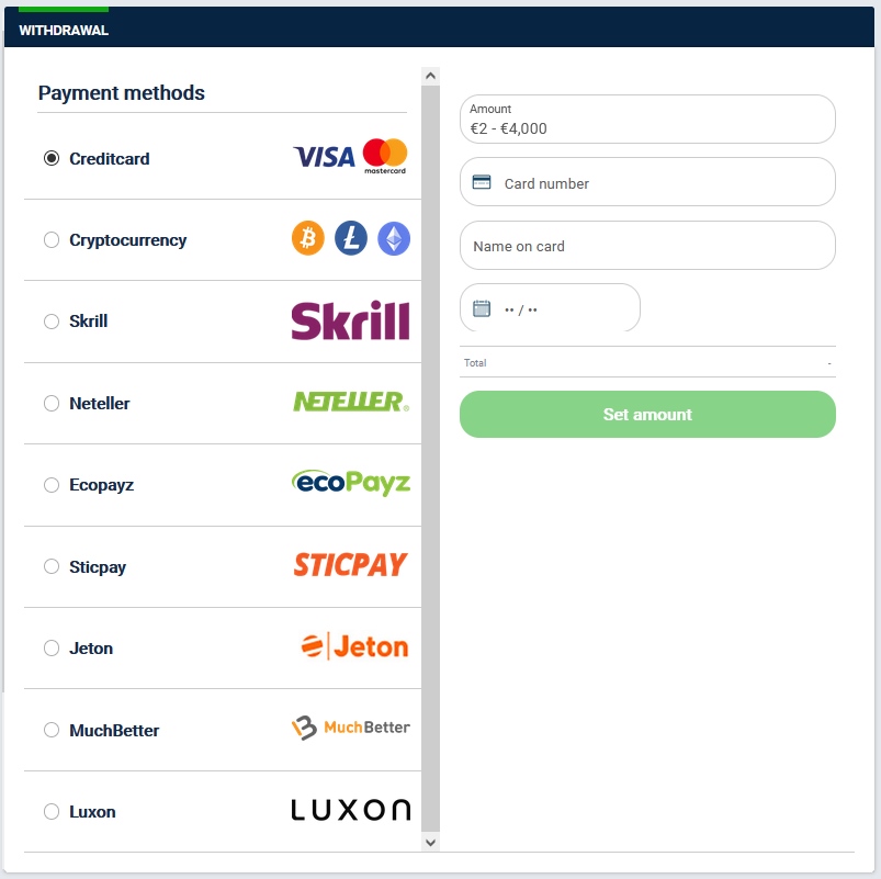 A partneroldal honlapja