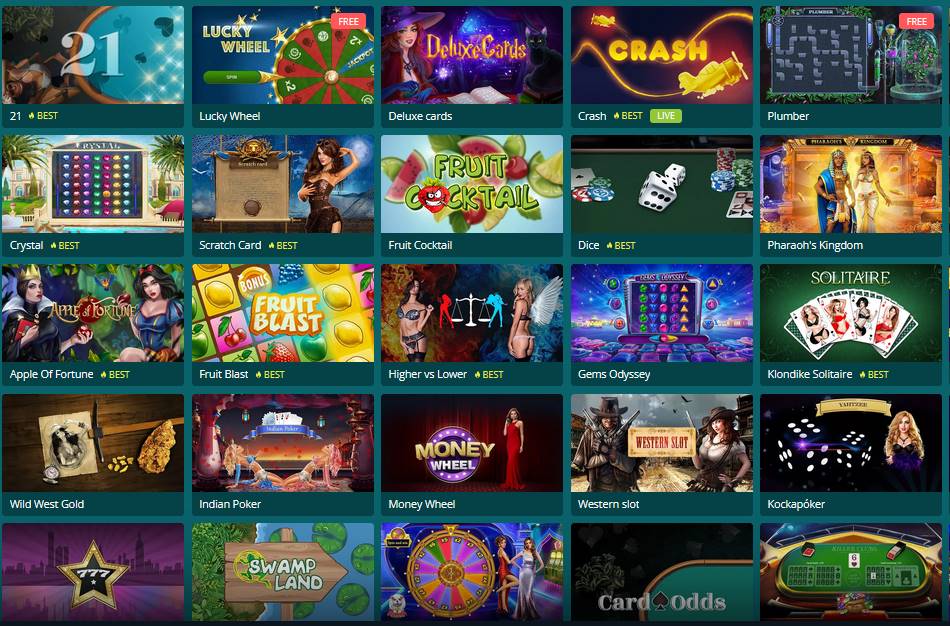 A 22 játék megtekintése