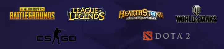 Elérhető esport játékok