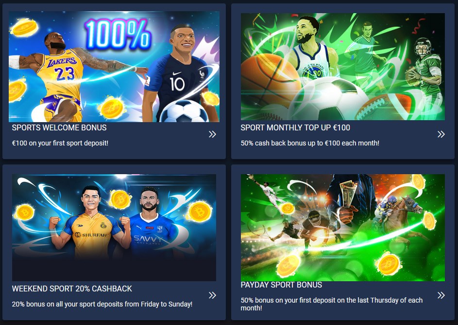 Az oldal által kínált egyéb bónuszok